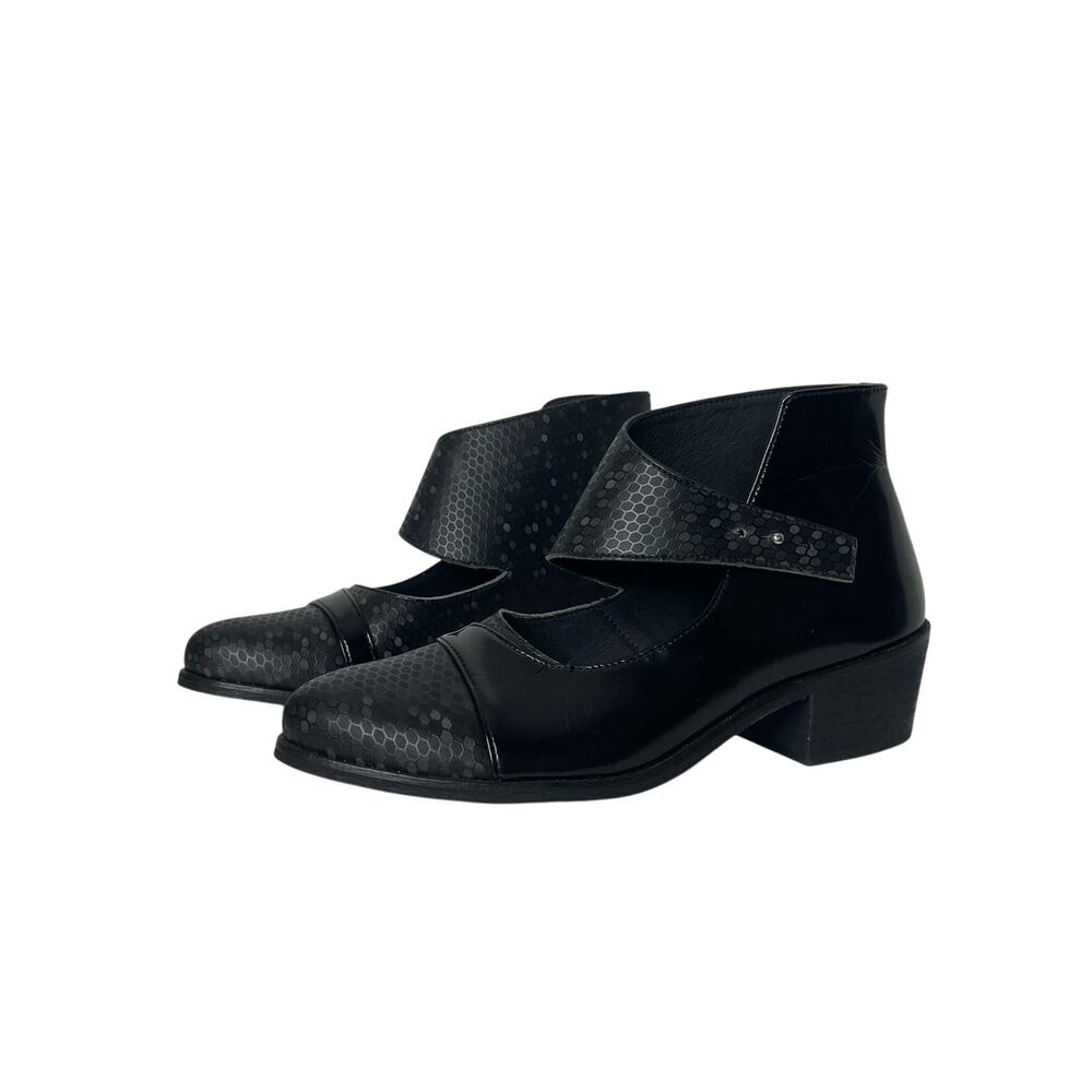 Marita Moreno Saloon Vegan Black Shoe EU39 Like New